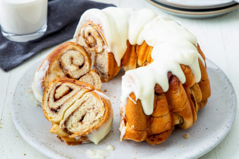 Recette : Bundt® façon cinnamon rolls